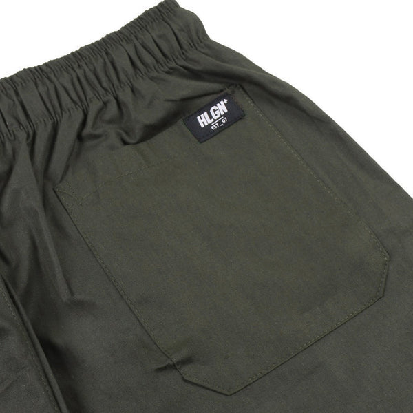 HOOLIGANS Boardshort Academica - Olive