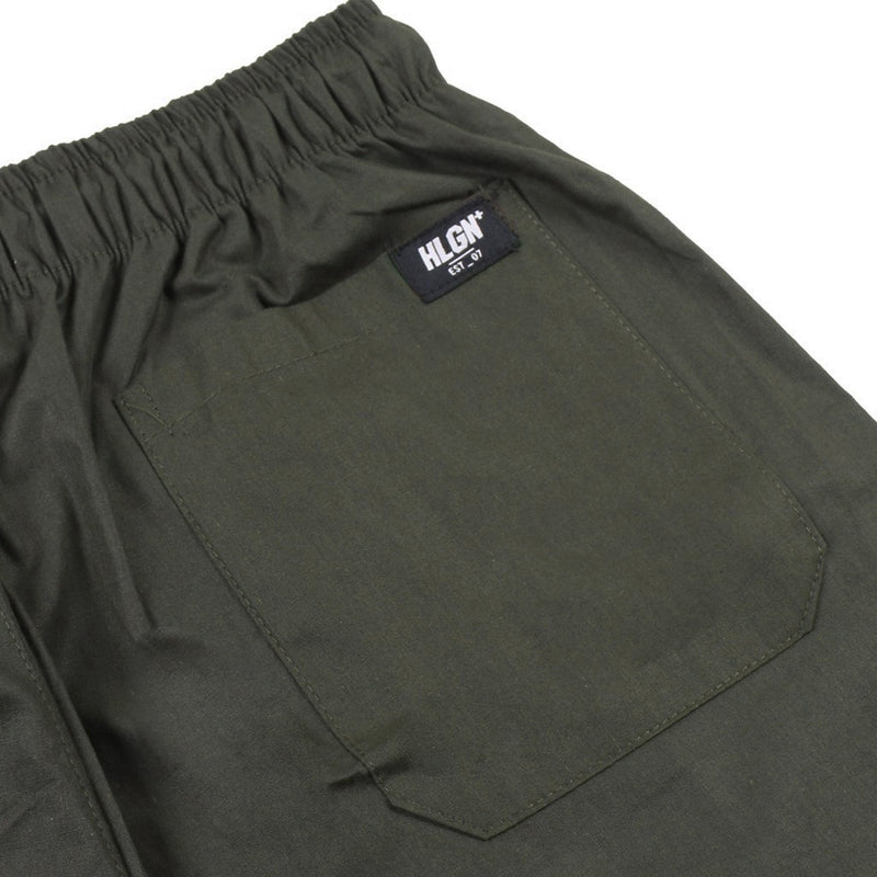 HOOLIGANS Boardshort Academica - Olive