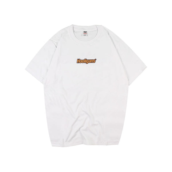 HOOLIGANS T-Shirt Italic - White