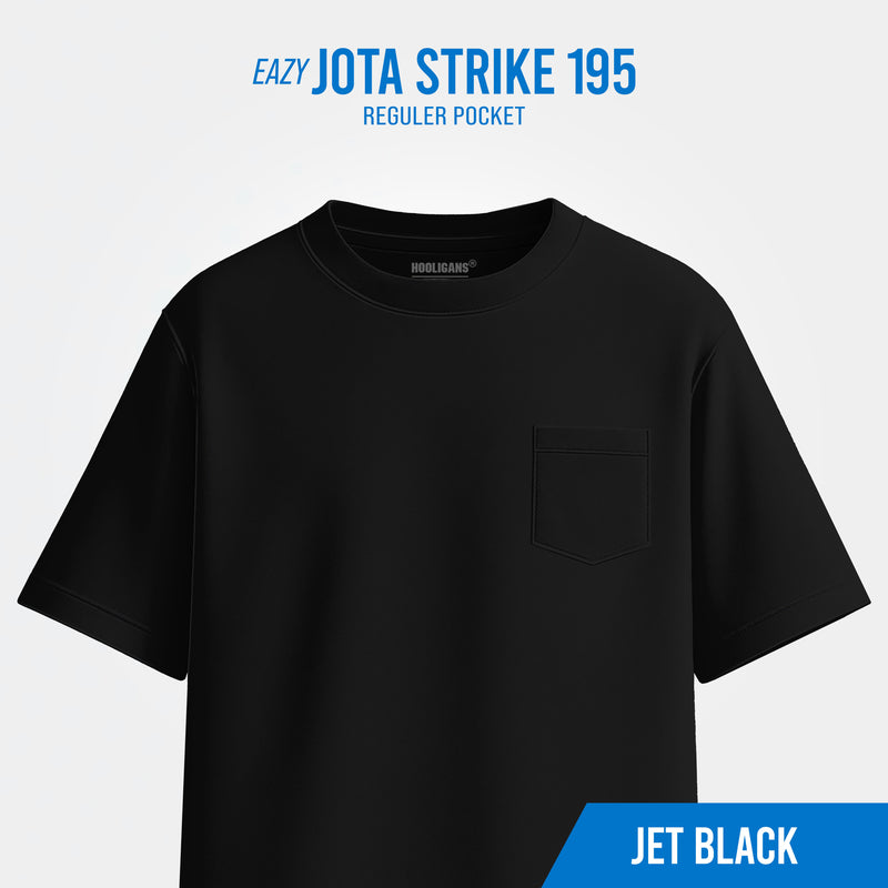 HOOLIGANS T-Shirt Jota Strike EAZY 195 - Jet Black