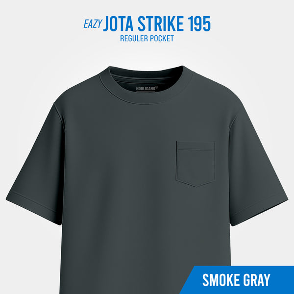 HOOLIGANS T-Shirt Jota Strike EAZY 195 - Smoke Gray