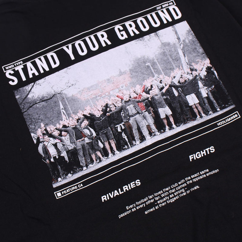 HOOLIGANS T-Shirt SYG Groupe - Black