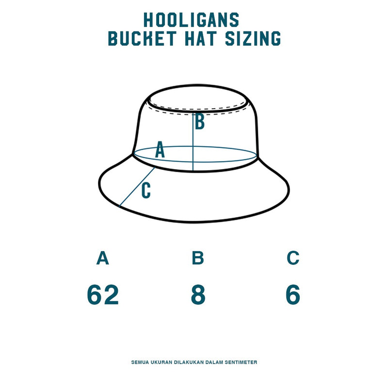 Hooligans Bucket Hat PJ - Black