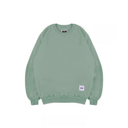 Hooligans Sweater Crewneck Netral Sage Green