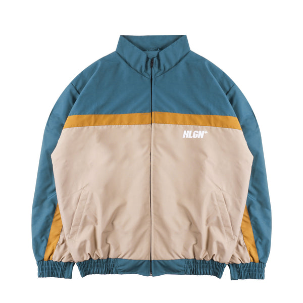 Hooligans Jacket Tracktop Marcos Teal Brown