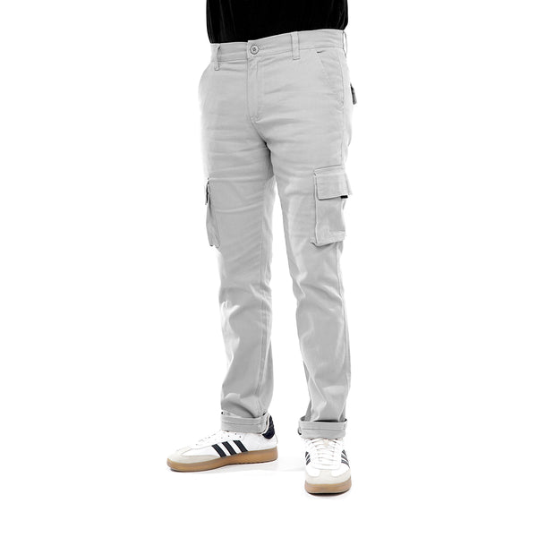 HOOLIGANS Long Cargo Careca - Light Gray