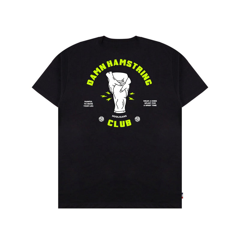 HOOLIGANS T-Shirt Damn Hamstring Black