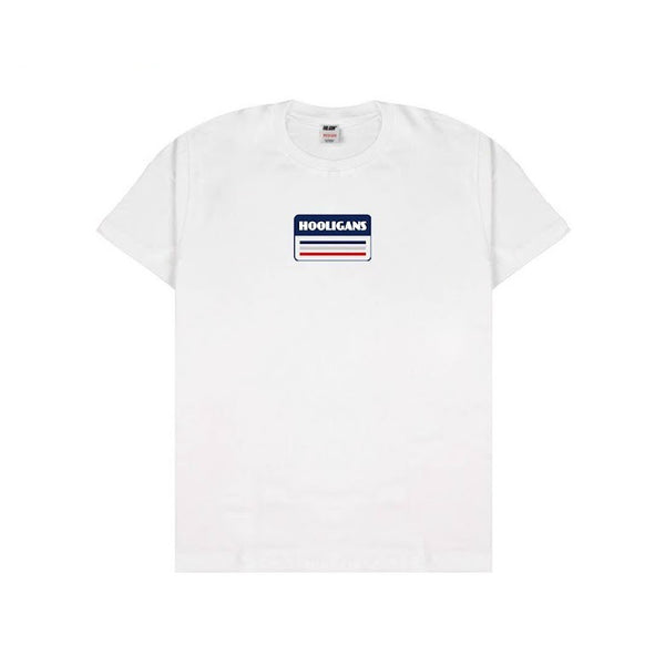 HOOLIGANS T-Shirt Retro White