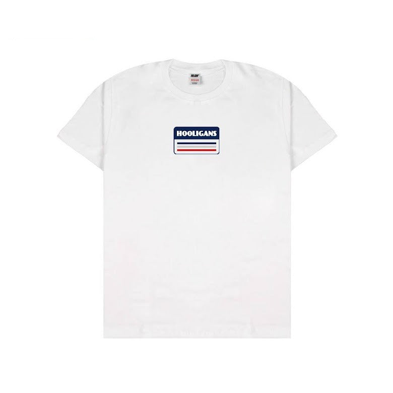 HOOLIGANS T-Shirt Retro White