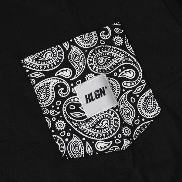 HOOLIGANS T-Shirt Forte Paisley Black