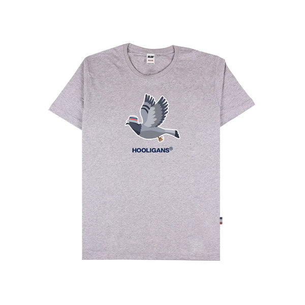 HOOLIGANS T-Shirt Pigeon Traveling Misty