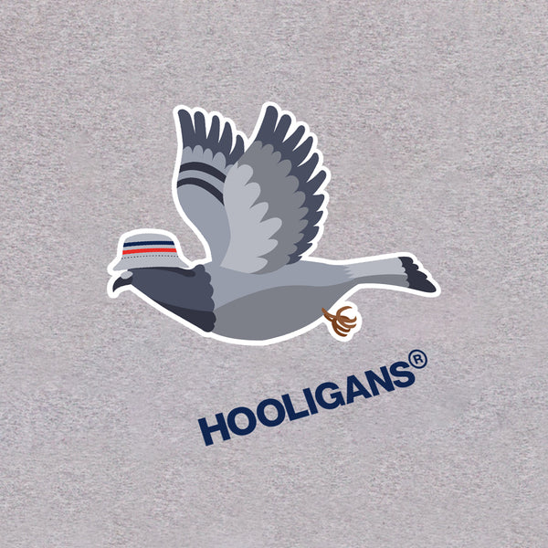 HOOLIGANS T-Shirt Pigeon Traveling Misty