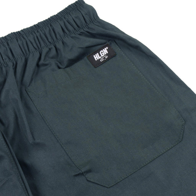 HOOLIGANS Boardshort Academica Dark Olive
