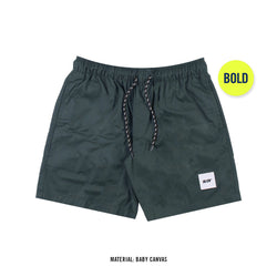 HOOLIGANS Boardshort Academica Dark Olive
