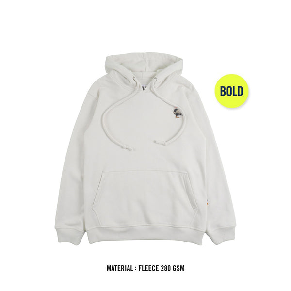 HOOLIGANS Hoodie Bold Pigeon Light Gray
