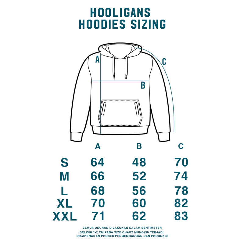 HOOLIGANS Hoodie Bold Pigeon Black