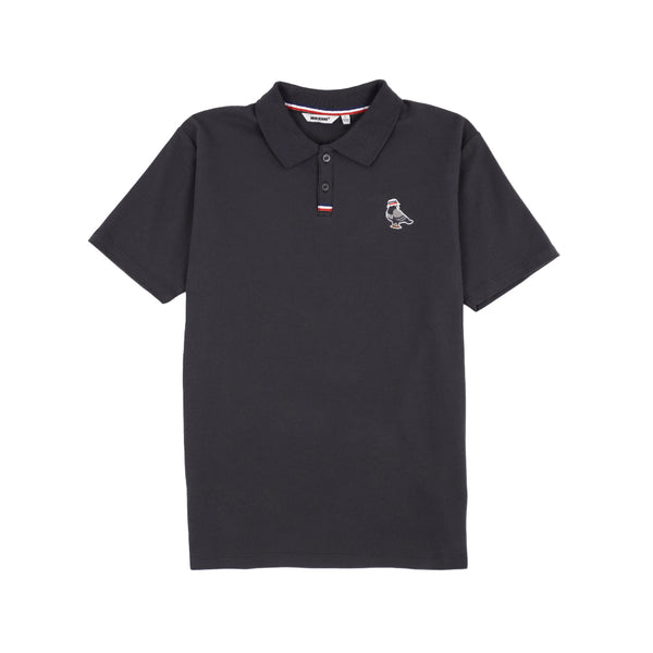 HOOLIGANS Polo Shirt Pigeon Dark Grey