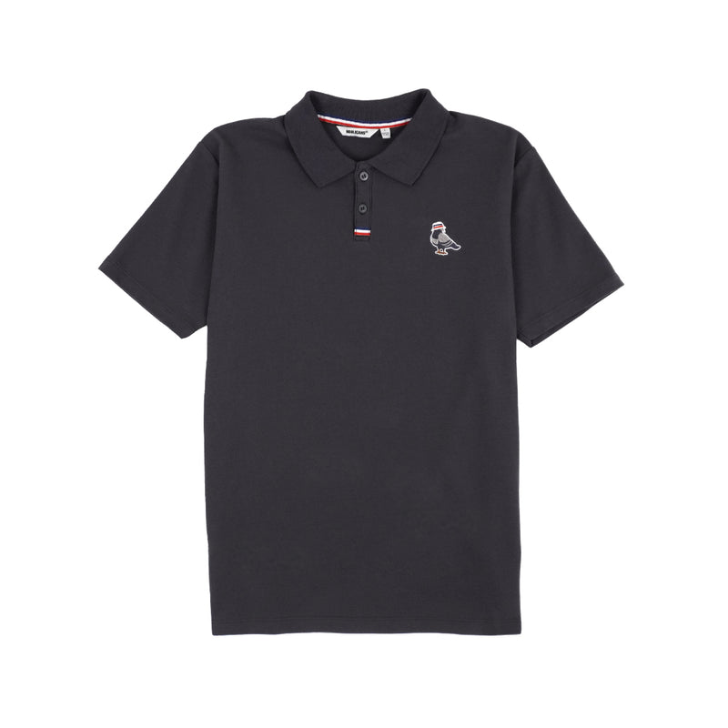 HOOLIGANS Polo Shirt Pigeon Dark Grey