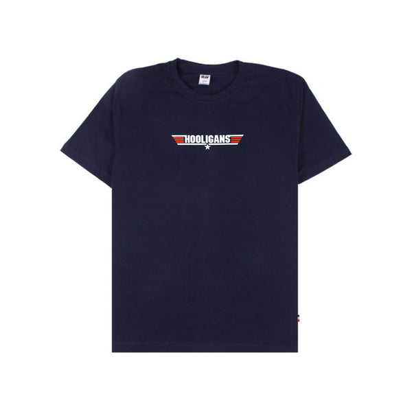 HOOLIGANS T-Shirt Fighter Navy