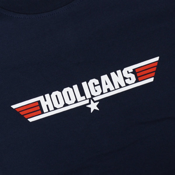 HOOLIGANS T-Shirt Fighter Navy