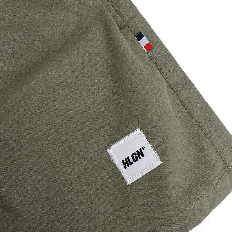 HOOLIGANS Boardshort Academica Bold Army