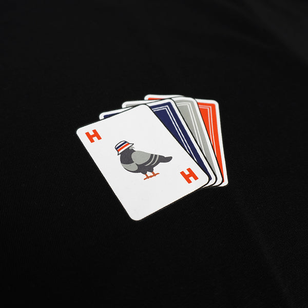 HOOLIGANS T-Shirt Card PJ - Black