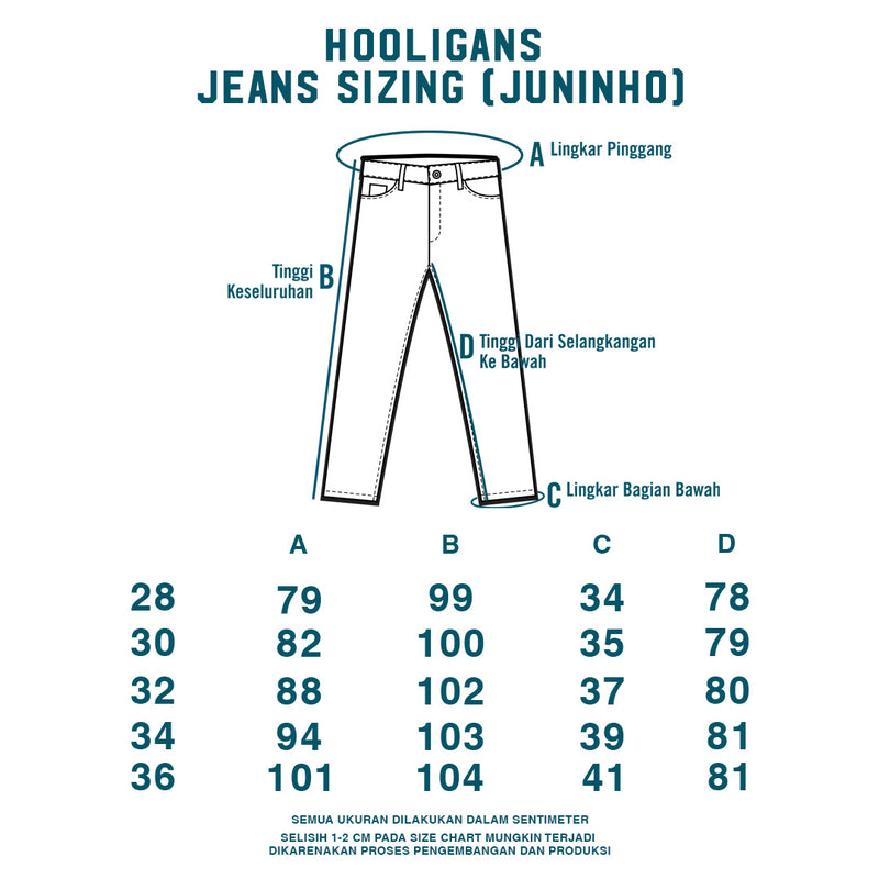 HOOLIGANS Long Jeans Juninho Gray