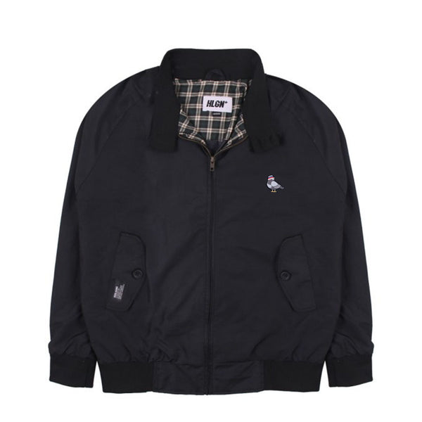 Hooligans Harrington Jacket Harry PJ - Black