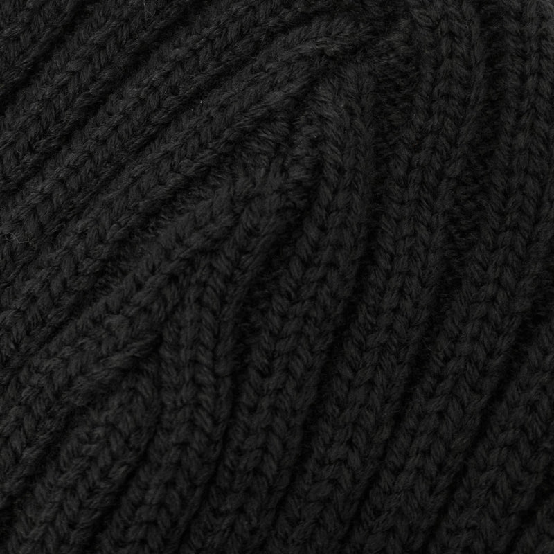 Hooligans Beanie Hat Bobby Black