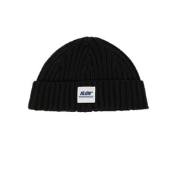 Hooligans Beanie Hat Bobby Black