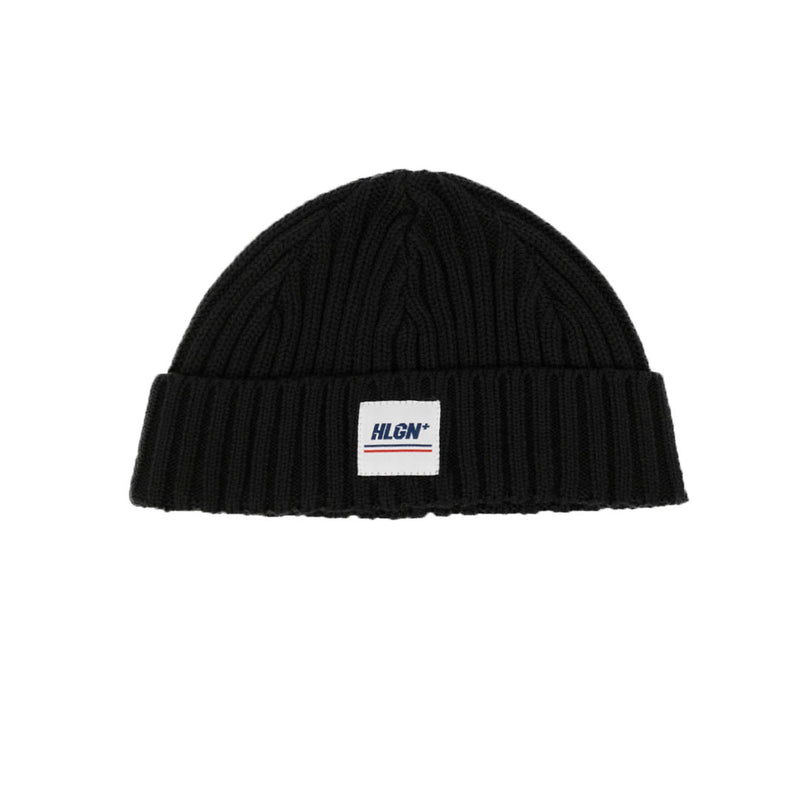 Hooligans Beanie Hat Bobby Black