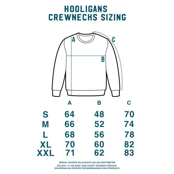 HOOLIGANS Sweater Crewneck Bold Scott Black