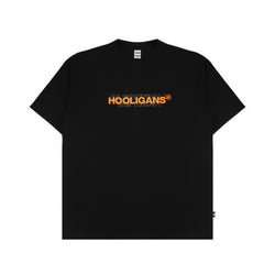HOOLIGANS T-Shirt IFWT Line Orange Black