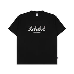 HOOLIGANS T-Shirt Pigeon Road - Black