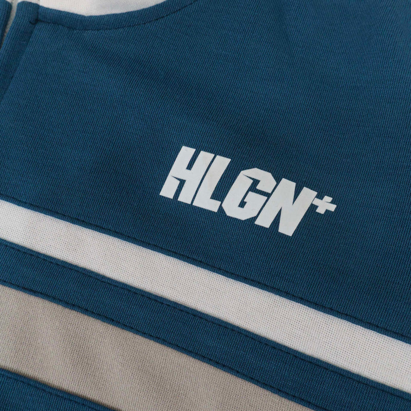 Hooligans Jacket Tracktop Bold Woodgate Teal G/W