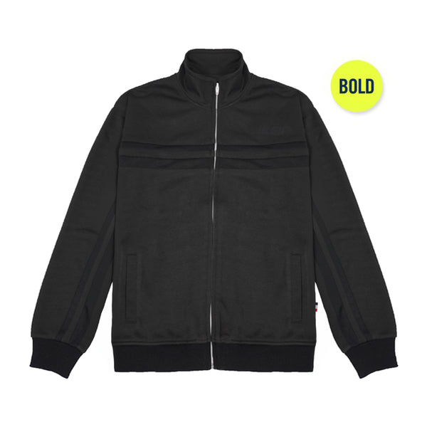 Hooligans Jacket Tracktop Bold Woodgate BOB Black