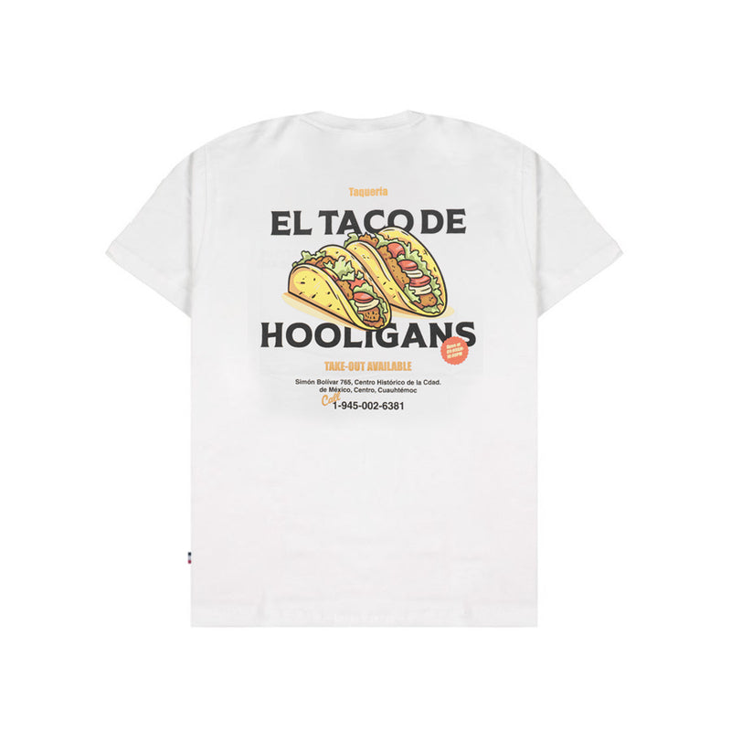 HOOLIGANS T-Shirt Taco Express White