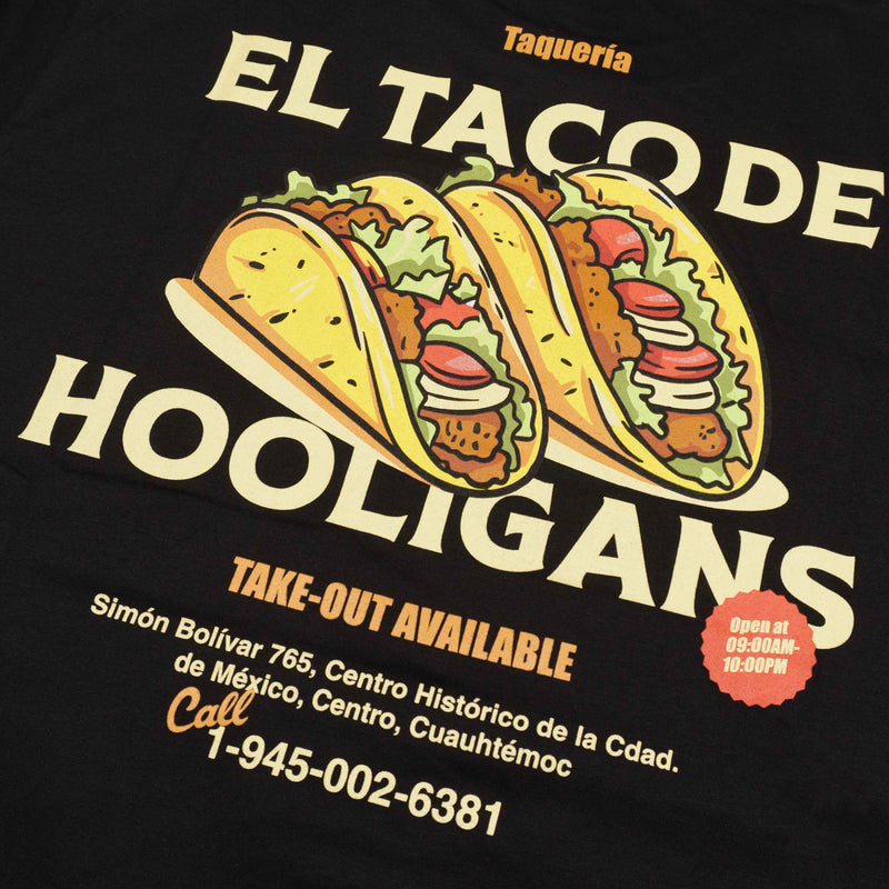 HOOLIGANS T-Shirt Taco Express Black