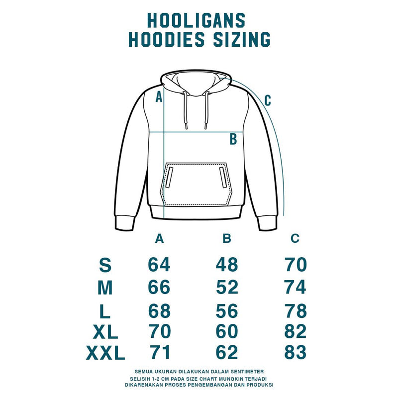 HOOLIGANS Hoodie Bold Arco - Navy