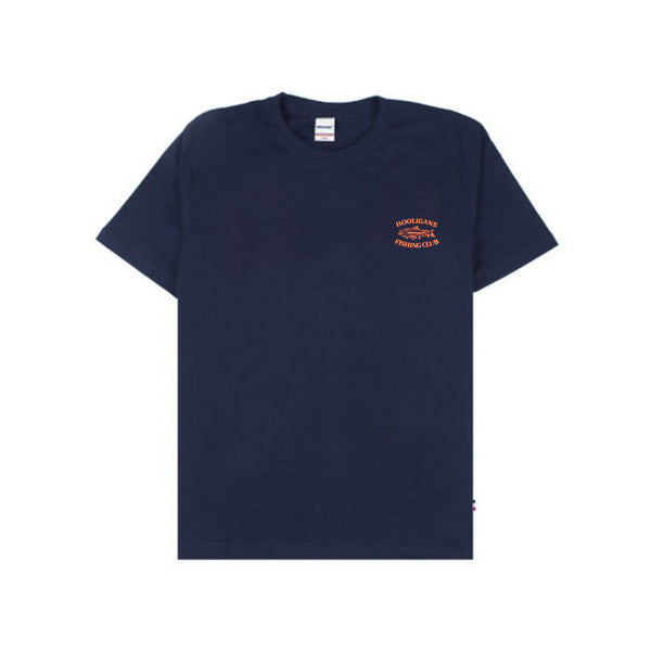 HOOLIGANS T-Shirt Fishing Club Navy