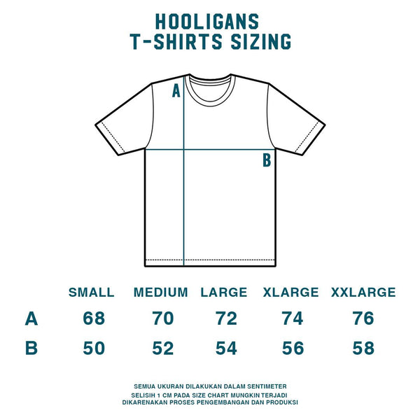 HOOLIGANS T-Shirt Tricolore Flag Black