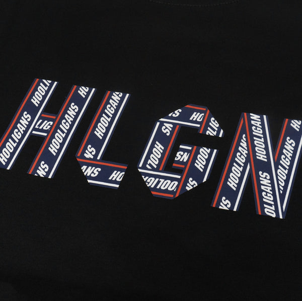 HOOLIGANS T-Shirt Row Black