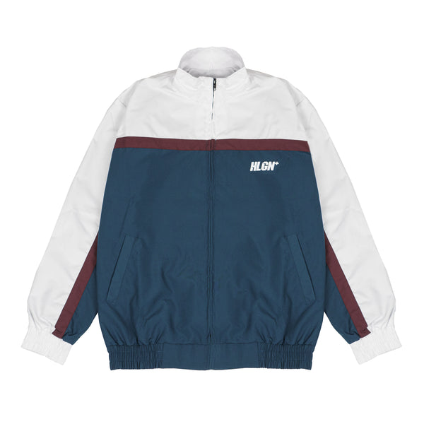 Hooligans Jacket Tracktop Marcos Teal White
