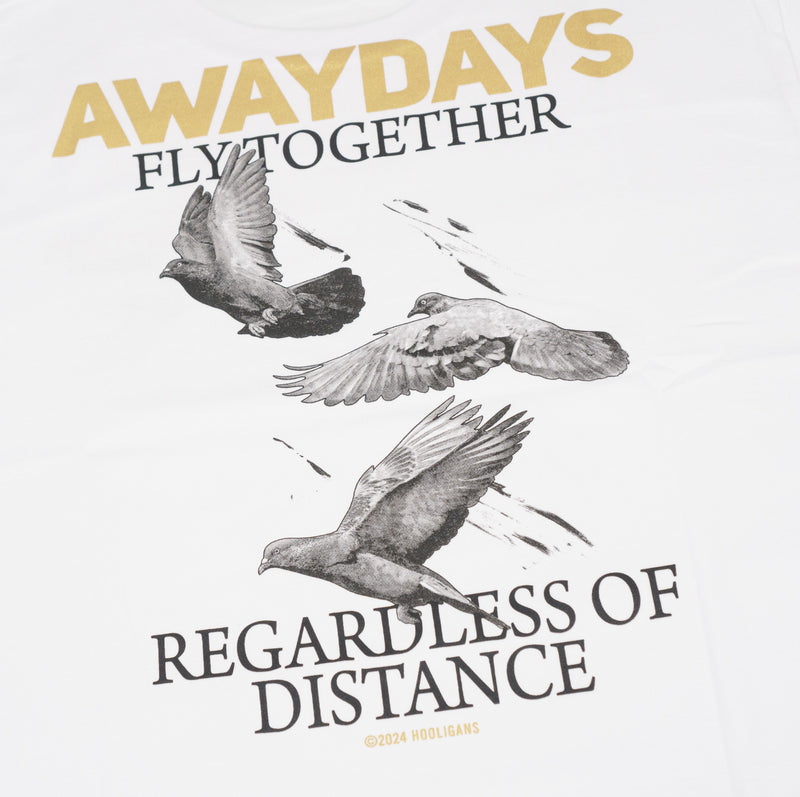 HOOLIGANS T-Shirt Fly Away White