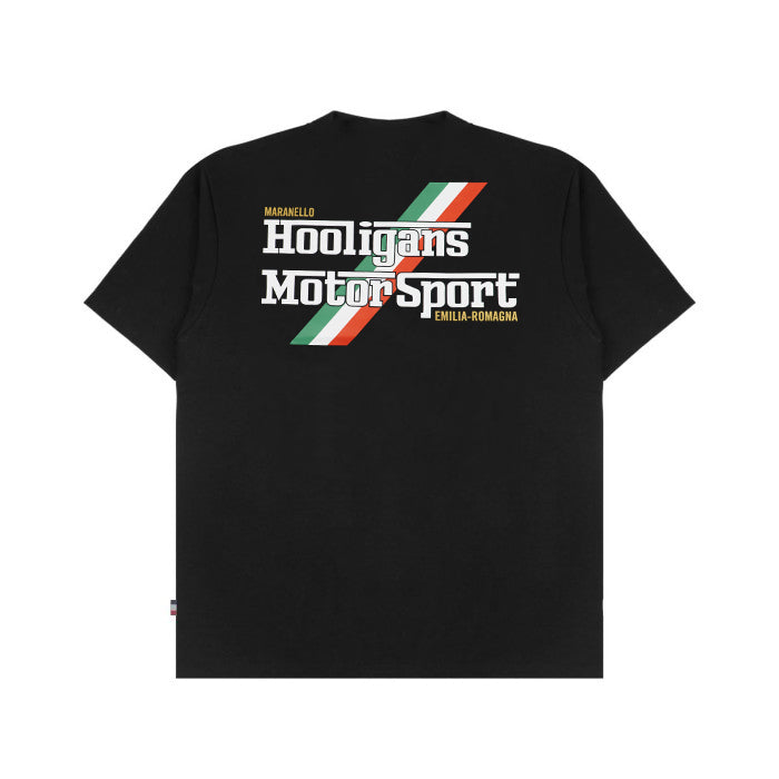 HOOLIGANS T-Shirt Motor Sport Black