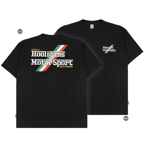 HOOLIGANS T-Shirt Motor Sport Black