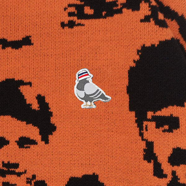 Hooligans Sweater Knit Trio Orange