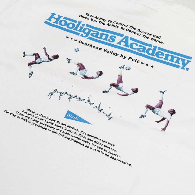 HOOLIGANS T-shirt Bold16 Overhead Volley Oversize White