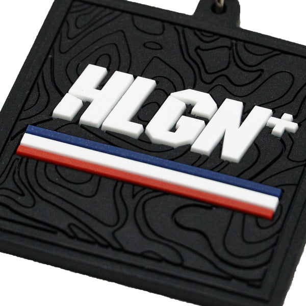 HOOLIGANS Key Chain HLGN+ Black
