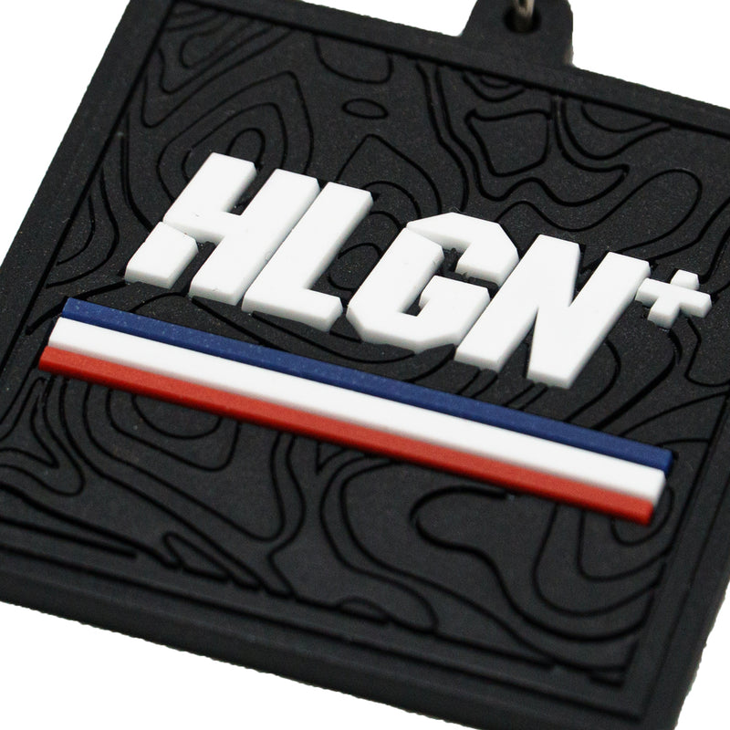 HOOLIGANS Key Chain HLGN+ Black